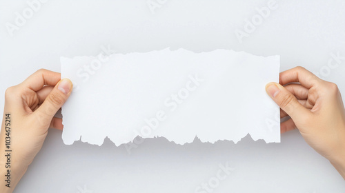 Torn Paper Message: A pair ...