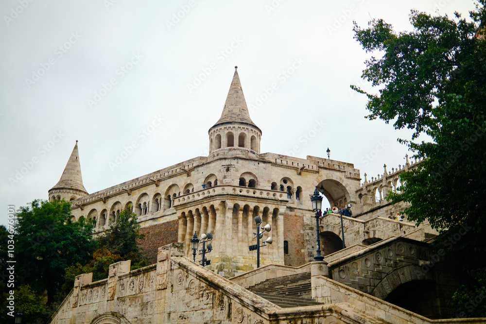 Fototapeta premium Fisherman's Bastion Halászbástya in budapest