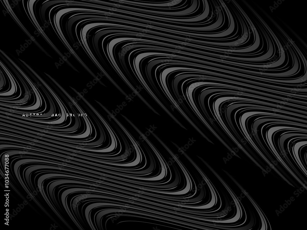 Abstract futuristic dark black background with modern wave design. Realistic 3d wallpaper with flowing lines. Perfect background for posters, websites, brochures, banners, apps, etc. Abstract futuristic dark black background with modern wave design. Realistic 3d wallpaper with flowing lines. Perfect background for posters, websites, brochures, banners, apps, etc.