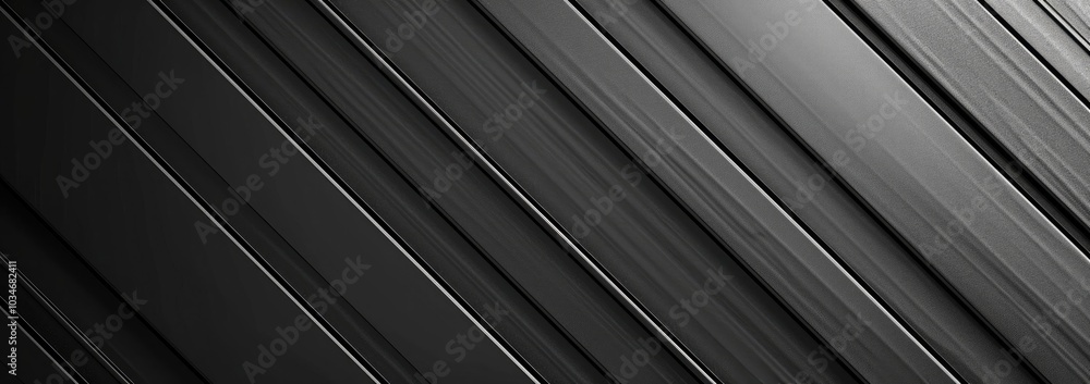 Obraz premium Black background with diagonal lines, abstract