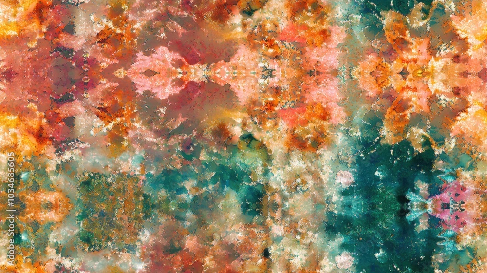 Abstract multicolored kaleidoscopic texture Abstract multicolored kaleidoscopic texture