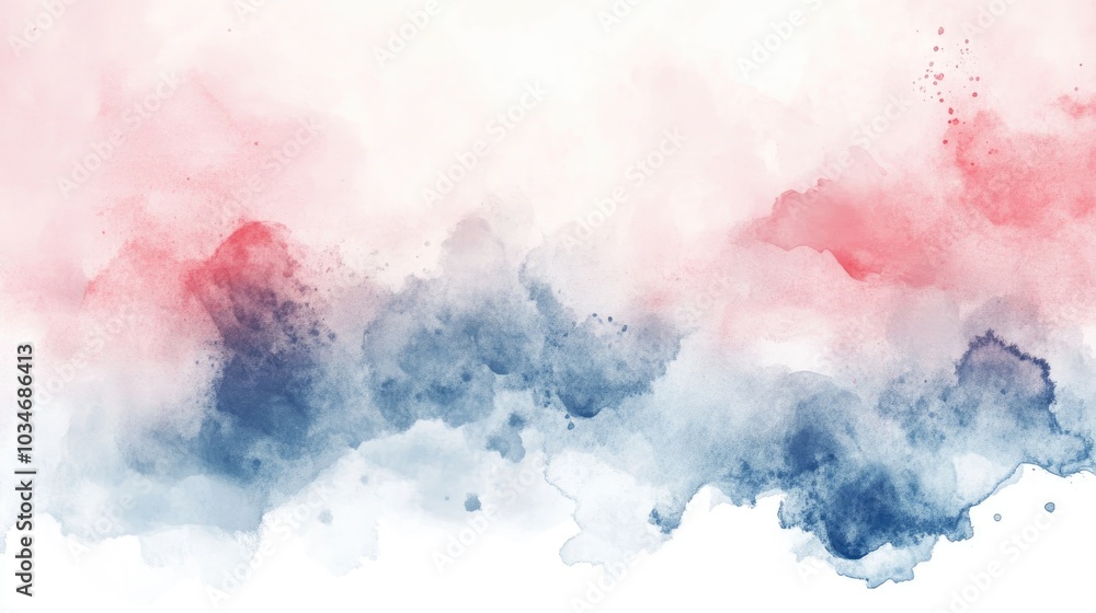 Fototapeta premium Abstract watercolor blot background