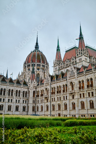 The Hungarian parliament in Budapest