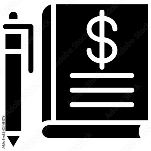 financial literacy glyphicon