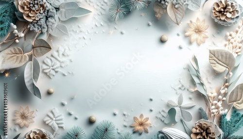 Christmas and New Year holidays concept