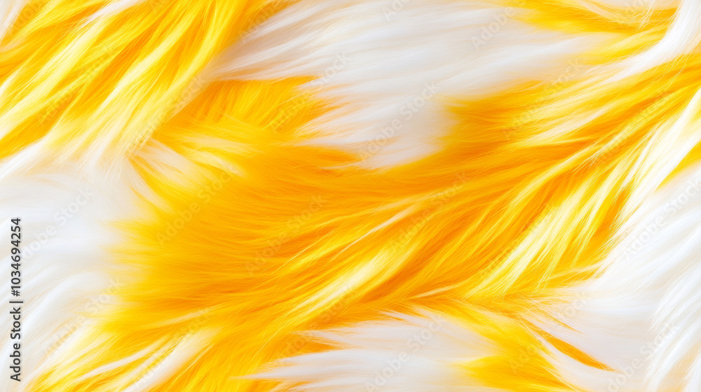3D leopard animal print in yellow orange white colored seamless patchwork pattern. fashion trendy animal fur luxury background for fabric design wallpaper 3D leopard animal print in yellow orange white colored seamless patchwork pattern. fashion trendy animal fur luxury background for fabric design wallpaper