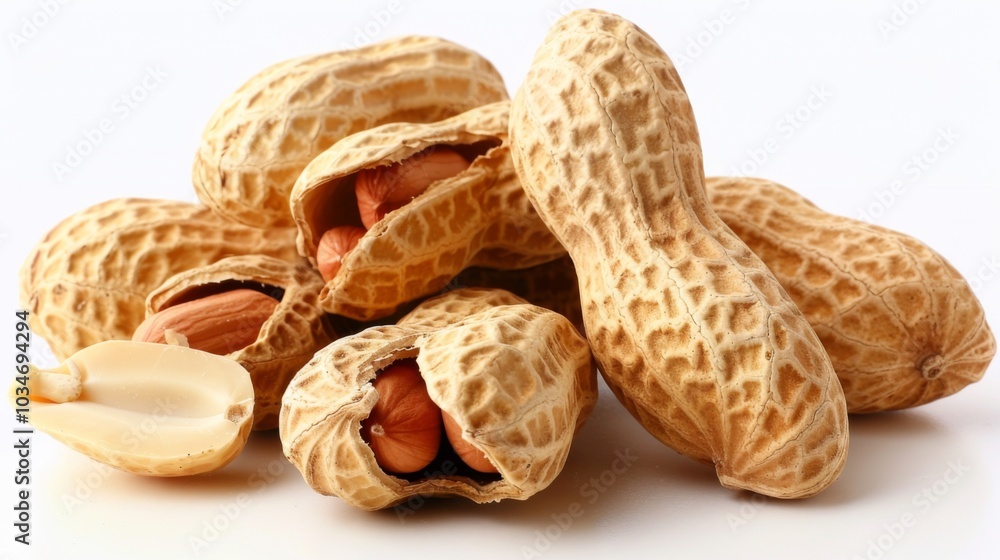 Peanuts, with shell and peeled Peanuts, with shell and peeled