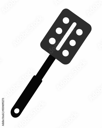 Kitchen spatula vector illustration