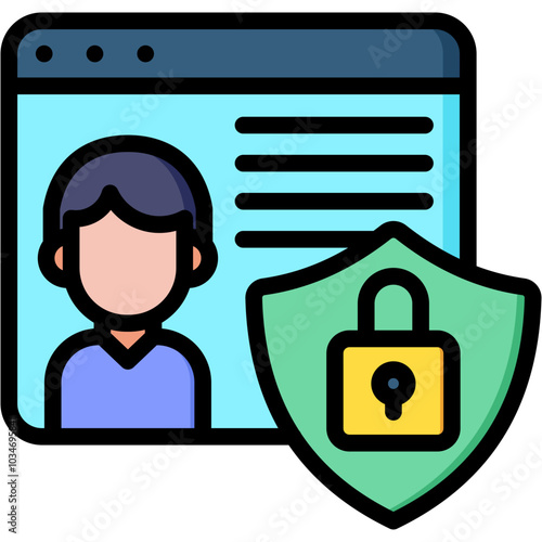 Cyber Security Icon