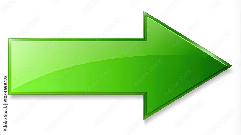 Arrow overlay layer with blinking green directional arrows for navigation on a map Arrow overlay layer with blinking green directional arrows for navigation on a map