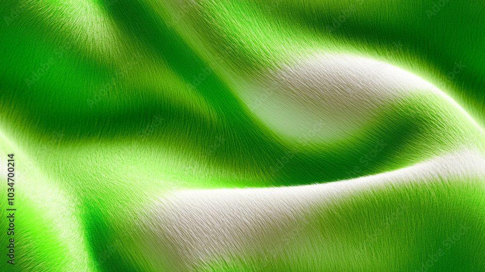 3D animal print in green silver white colored seamless patchwork pattern. fashion trendy animal fur luxury silk background for fabric design wallpaper 3D animal print in green silver white colored seamless patchwork pattern. fashion trendy animal fur luxury silk background for fabric design wallpaper