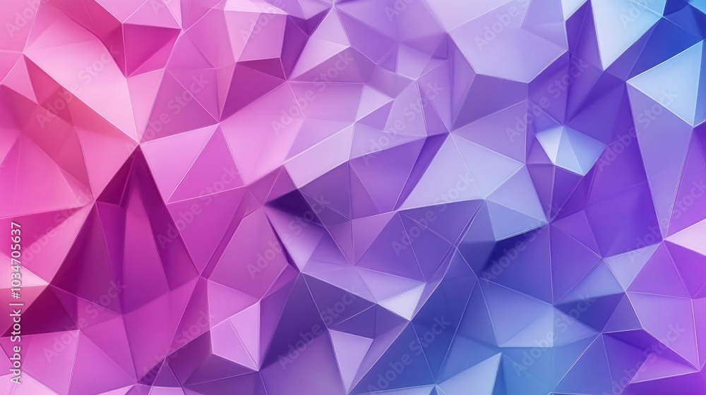 Triangular Low Polygon Pattern Background Triangular Low Polygon Pattern Background