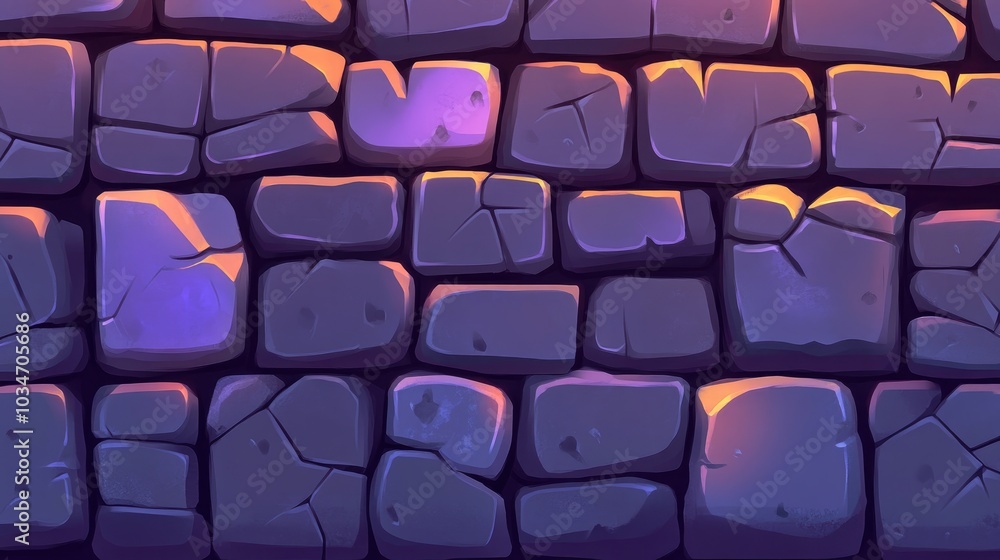 Close up view of a weathered stone wall featuring cracked bricks reminiscent of ancient fortifications with a historical black rock texture Close up view of a weathered stone wall featuring cracked bricks reminiscent of ancient fortifications with a historical black rock texture