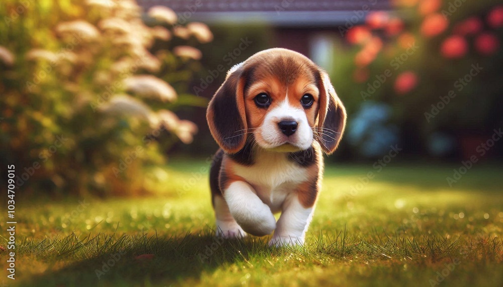 niedlicher Beagle niedlicher Beagle