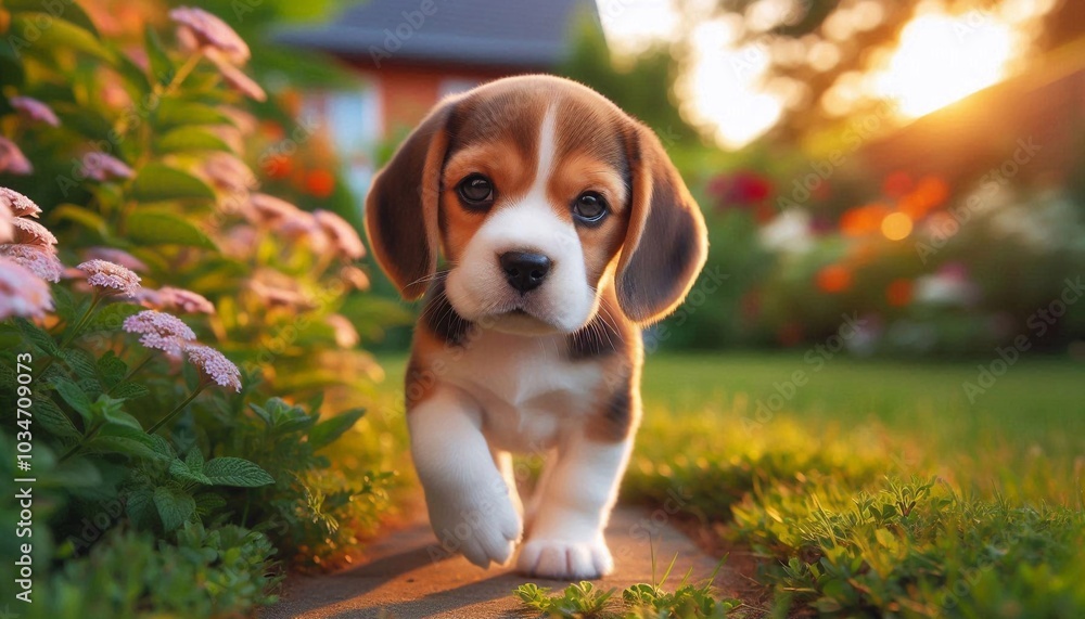 niedlicher Beagle niedlicher Beagle