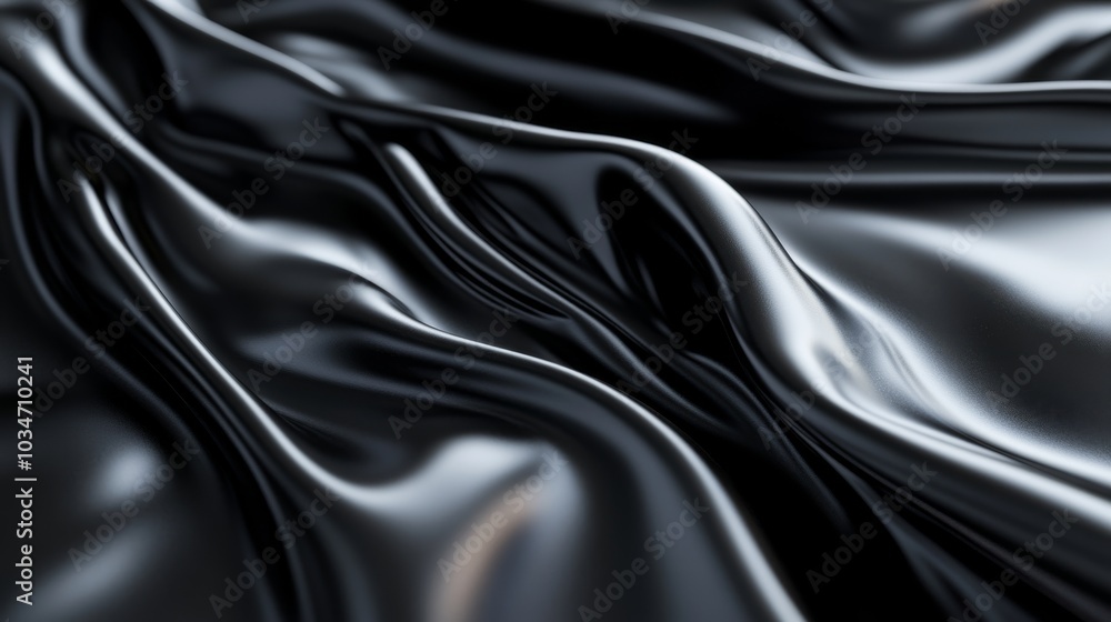 A smooth, reflective black surface with subtle A smooth, reflective black surface with subtle