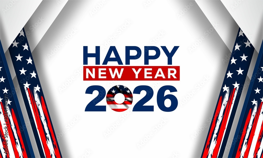 happy new year 2026 , vektor background banner happy new year 2026 , vektor background banner