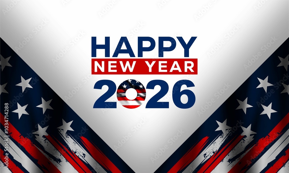 happy new year 2026 , vektor background banner happy new year 2026 , vektor background banner