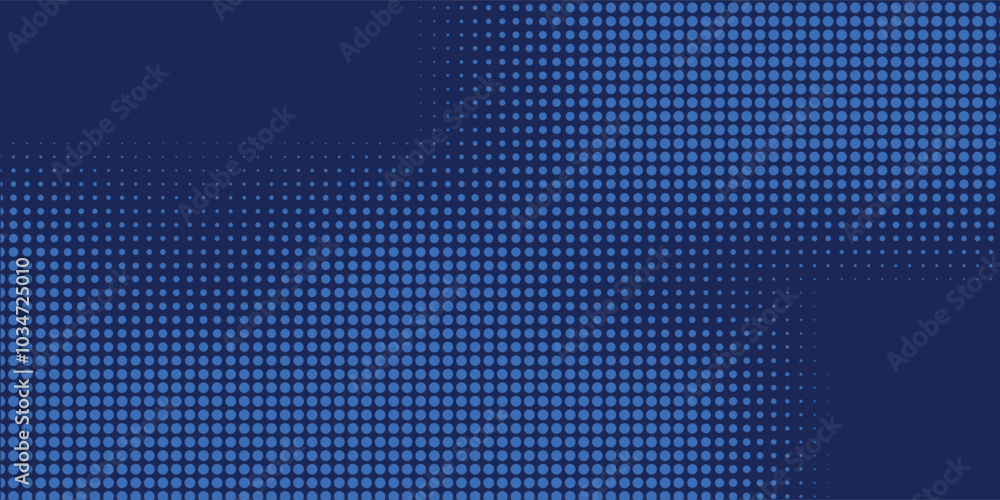 Dark blue halftone dotted abstract background, big data pattern, technology or futuristic visualization, waveform dot texture, music backdrop. Dark blue halftone dotted abstract background, big data pattern, technology or futuristic visualization, waveform dot texture, music backdrop.
