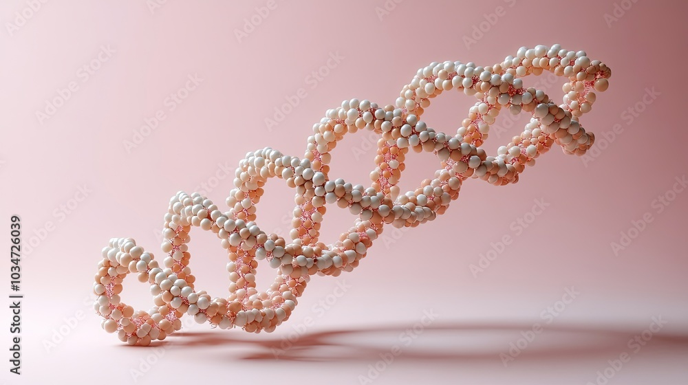 dn helix representing genetics science and innovation empty space for text ideal for educational or scientific content.illustration dn helix representing genetics science and innovation empty space for text ideal for educational or scientific content.illustration