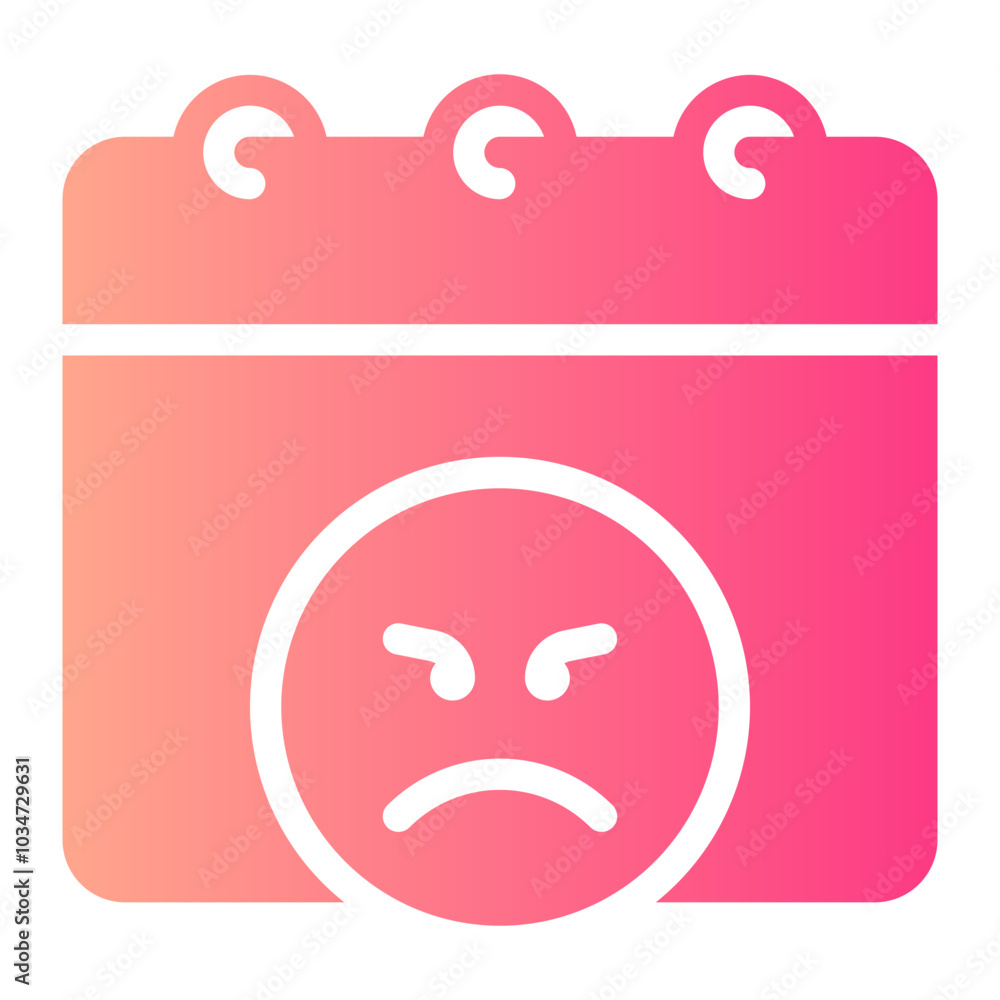 calendar gradient icon calendar gradient icon