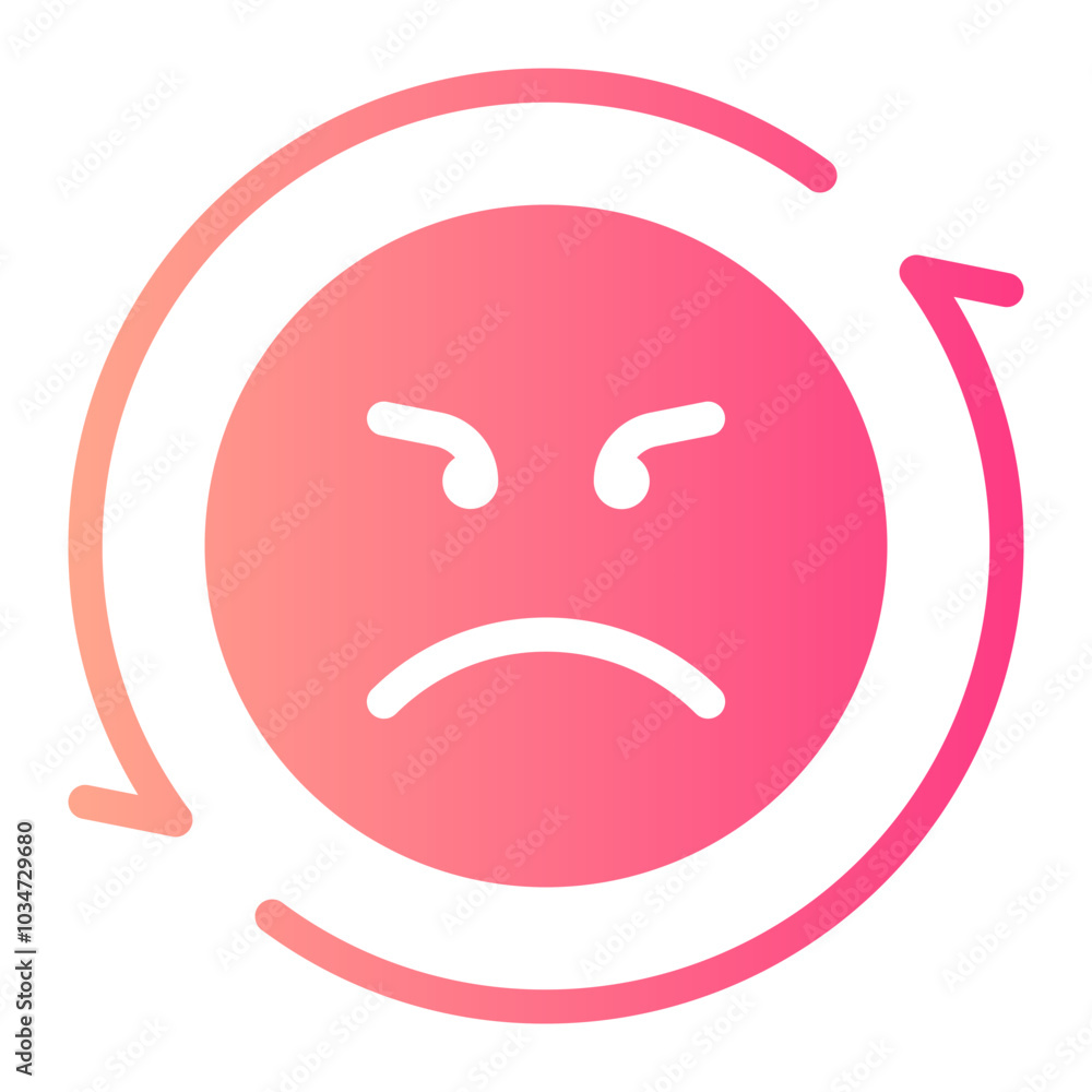 circular arrow gradient icon circular arrow gradient icon