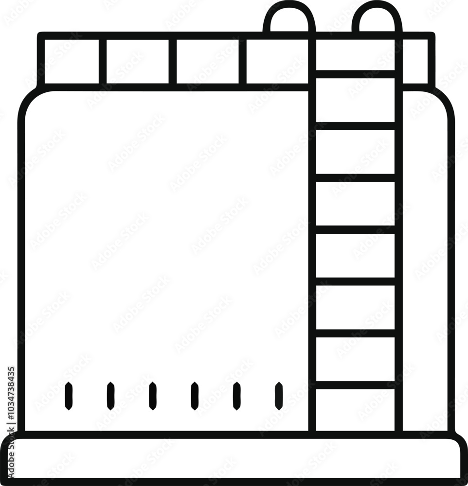 Obraz premium Oil icon symbol vector image Illustration