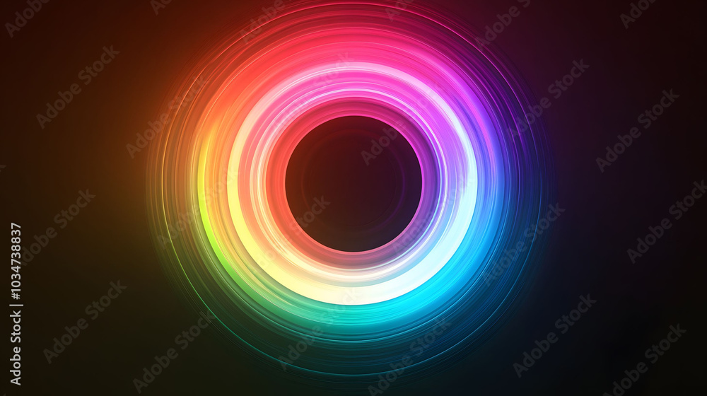 Vibrant RGB Circle Expansion, a mesmerizing display of soft glowing colors radiating outward in a seamless gradient from the center Vibrant RGB Circle Expansion, a mesmerizing display of soft glowing colors radiating outward in a seamless gradient from the center