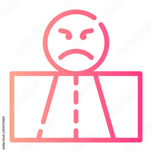 road gradient icon