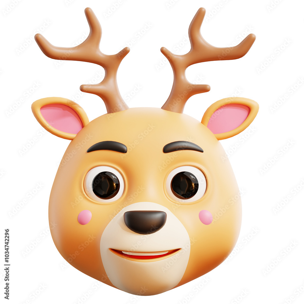 Deer 3D Illustration Deer 3D Illustration