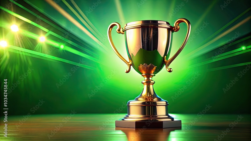 First Place Trophy Animation on a Green Screen Background for Celebratory Events and Competitions First Place Trophy Animation on a Green Screen Background for Celebratory Events and Competitions
