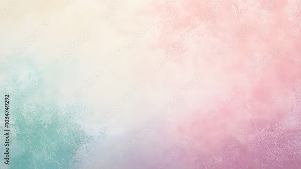 A soft pastel gradient background
