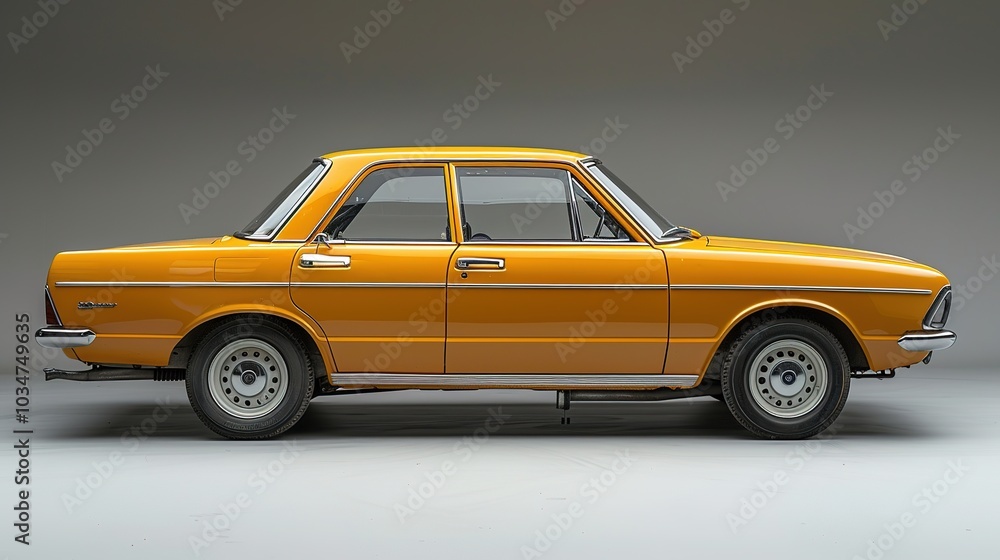 A Traffic Car on White Background - a dynamic and eye-catching visual. The traffic car on a pure white backdrop creates an engaging and appealing scene. A Traffic Car on White Background - a dynamic and eye-catching visual. The traffic car on a pure white backdrop creates an engaging and appealing scene.
