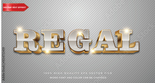 Regal text effect
