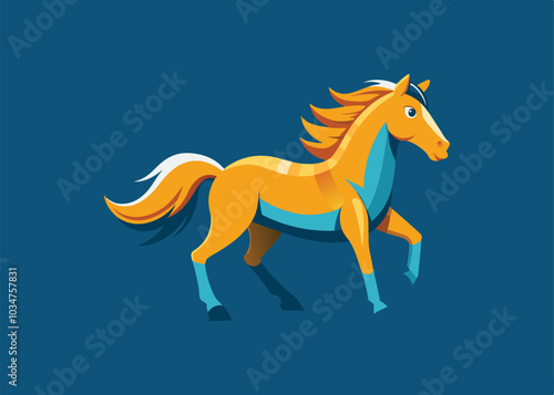 horse  vector illustration.