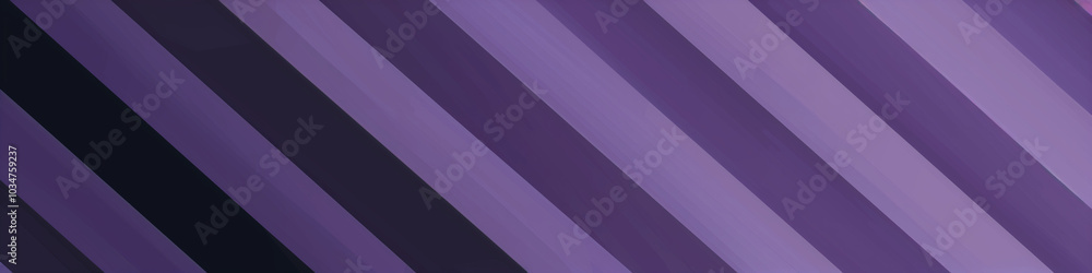 Fototapeta premium The artwork showcases a series of diagonal stripes in different shades of purple, creating a vibrant and modern aesthetic full of bold contrasts, banner