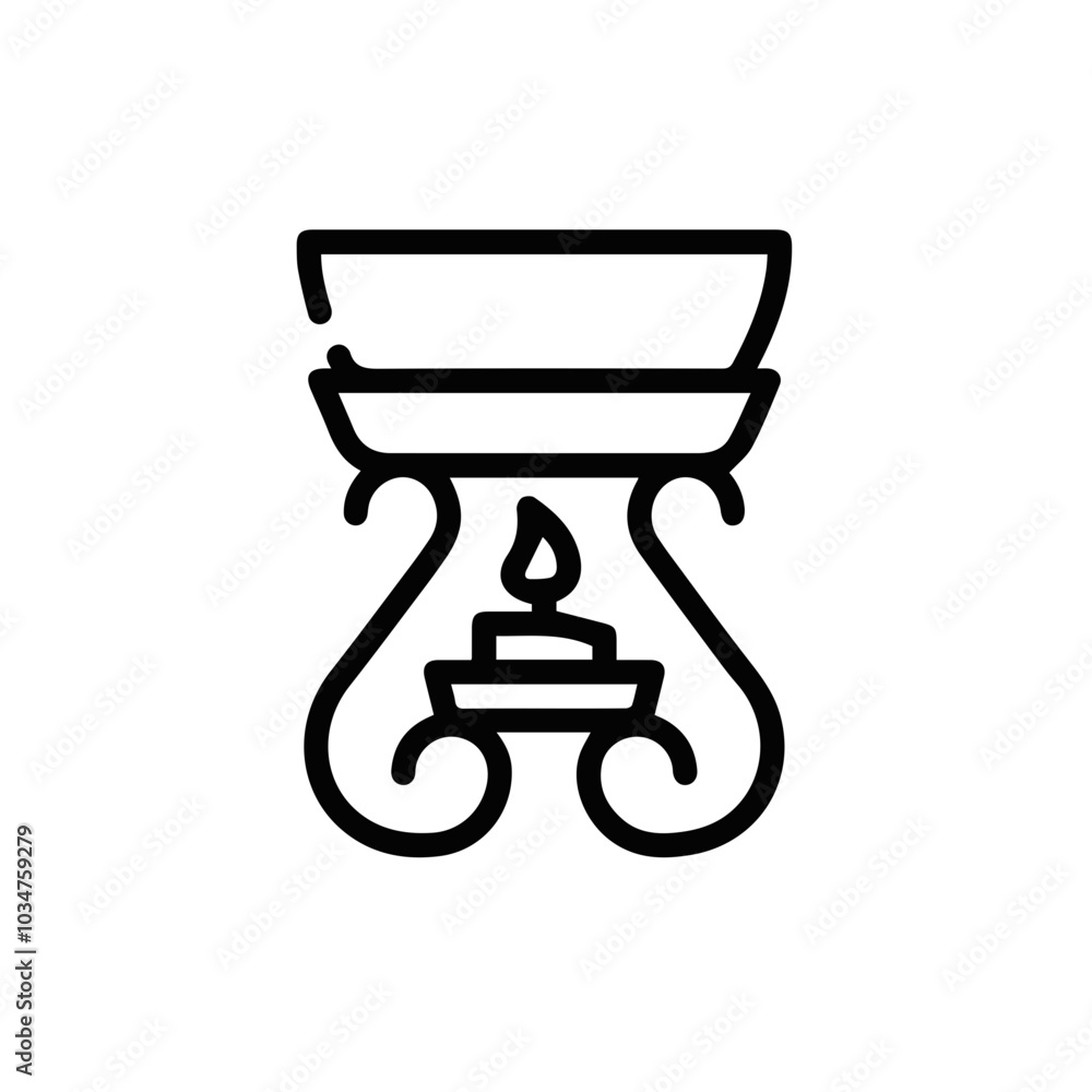 Oil icon symbol vector image Illustration
