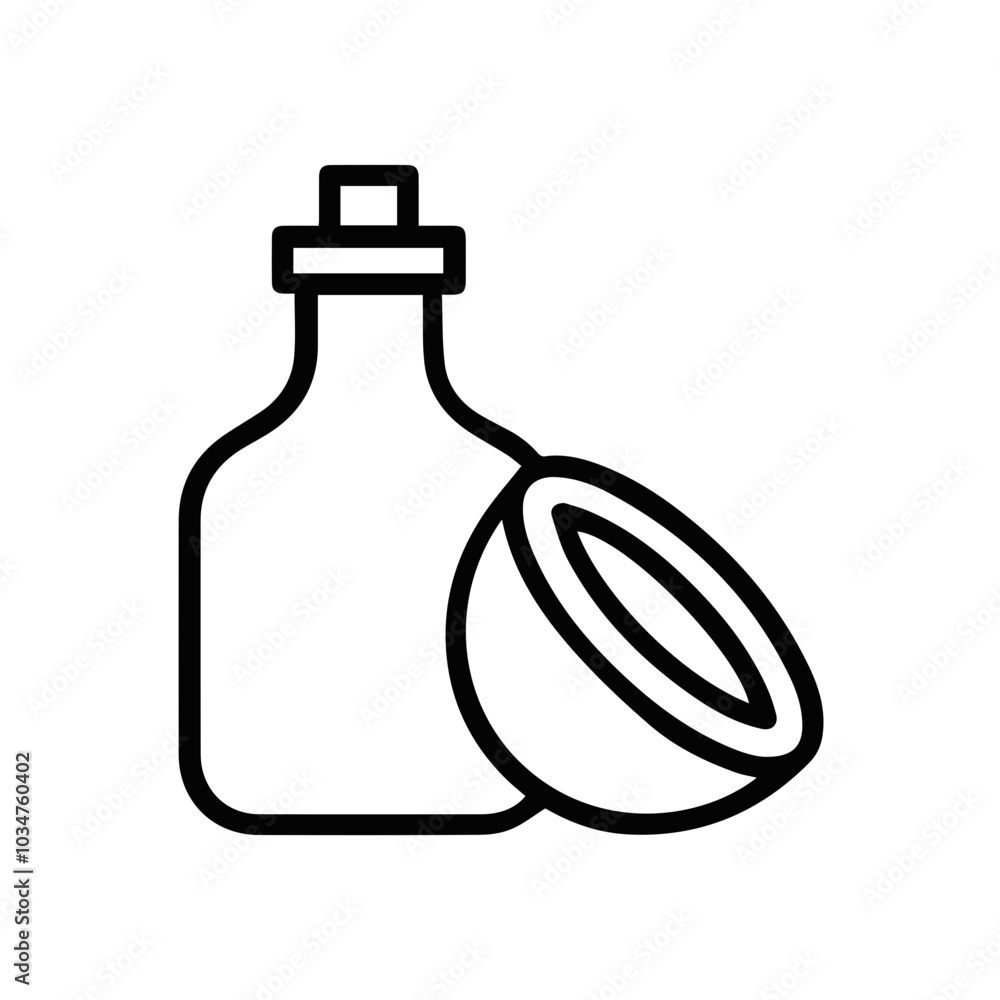 Fototapeta premium Oil icon symbol vector image Illustration 