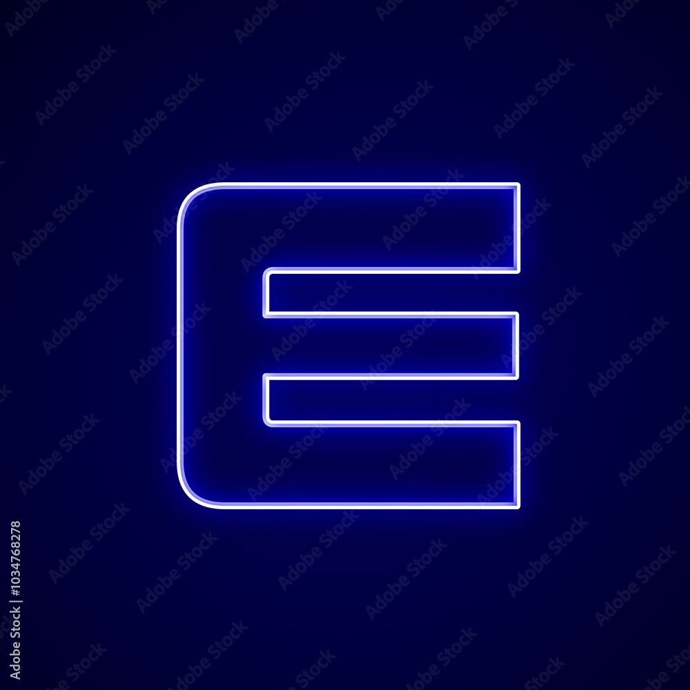 Logo and wallpaper design with English letters Logo and wallpaper design with English letters