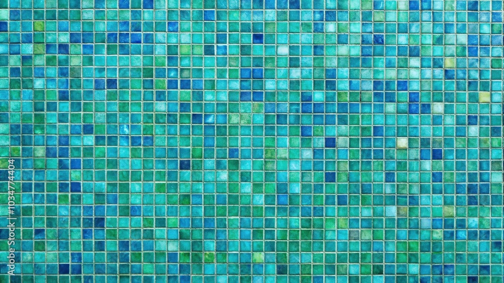 abstract blue and green mosaic tile texture background abstract blue and green mosaic tile texture background