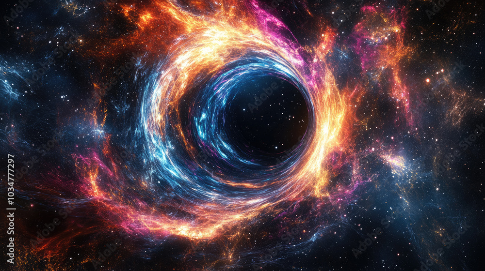Cosmic eddies and planets, intelligently generated images Cosmic eddies and planets, intelligently generated images