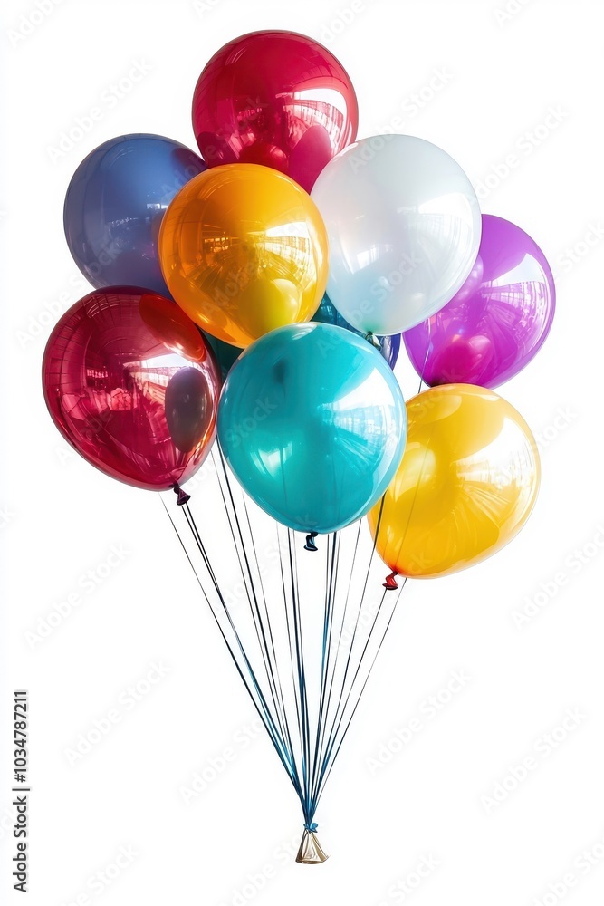 Balloon isolated on a white background. Balloon isolated on a white background.