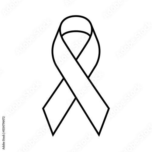 Breast cancer awareness ribbon