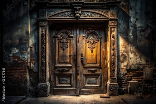 The enigmatic doorway beckons, inviting you to unveil the spine-tingling secrets of a ghostly encounter.