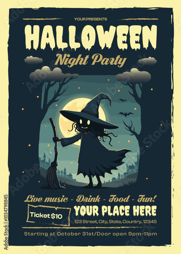 Halloween Party Flyer