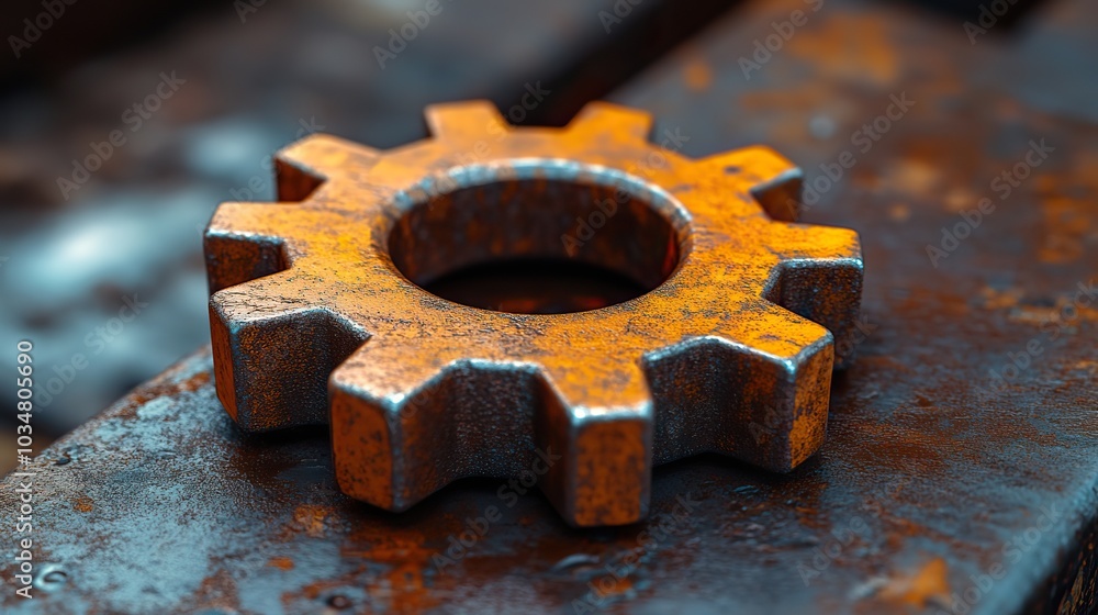 rust programming language concept with rusty interconnected gears symbolizing robust and efficient systems ideal for tech and coding content.image rust programming language concept with rusty interconnected gears symbolizing robust and efficient systems ideal for tech and coding content.image