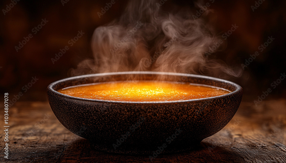 Burning wood creates flame for cooking delicious meal. generated by AI Burning wood creates flame for cooking delicious meal. generated by AI