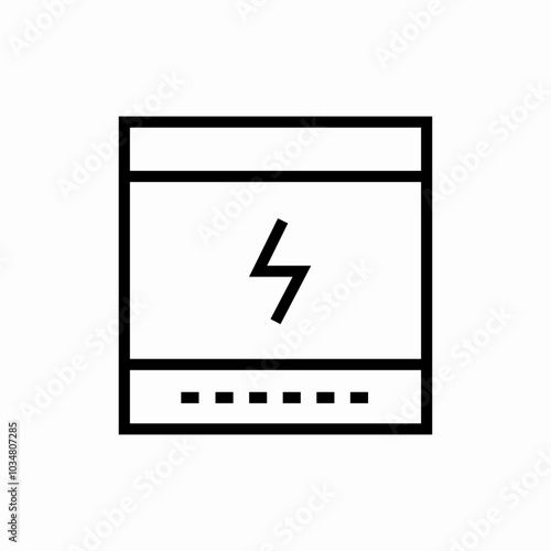 solar panel icon sign vector