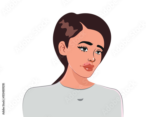 girls and women in various situations