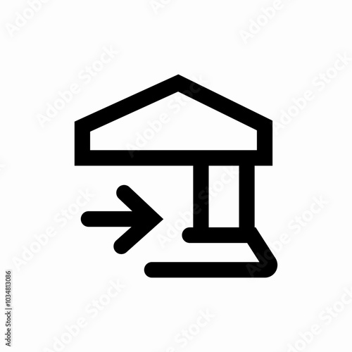 bank transfer icon sign vector